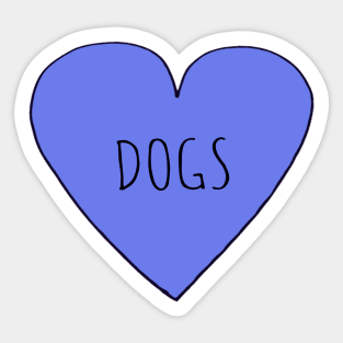 Dog Love Sticker